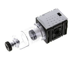 Voorfilter 0,3 micron G1/4'' 140l/min Semi-Auto Polycarbonaat Futura 0