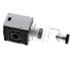 Voorfilter 0,3 micron G1/4'' 140l/min Semi-Auto Polycarbonaat Futura 0