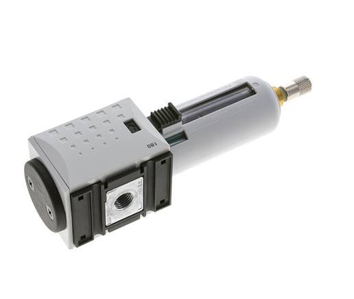 Microfilter 0.01micron G1/4'' 350l/min Auto (Gesloten zonder druk) Polycarbonaat Futura 1