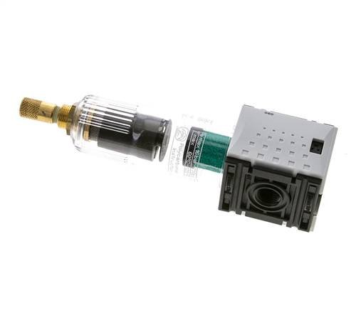 Microfilter 0.01micron G1/4'' 190l/min Auto Polycarbonaat Futura 0