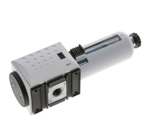 Microfilter 0.01micron G1/4'' 350l/min Auto Polycarbonaat Futura 1