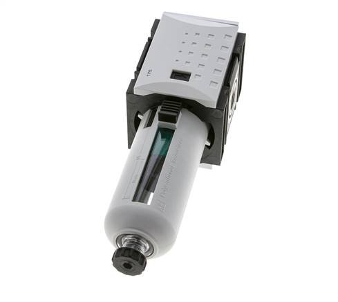 Microfilter 0.01micron G3/8'' 450l/min Semi-Auto Polycarbonaat Futura 2