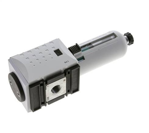 Microfilter 0.01micron G3/8'' 450l/min Semi-Auto Polycarbonaat Futura 2
