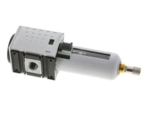 Microfilter 0.01micron G3/8'' 350l/min Auto (Gesloten zonder druk) Polycarbonaat Futura 1