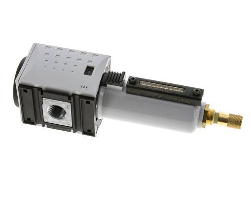 Microfilter 0.01micron G3/8'' 350l/min Auto Metal Futura 1