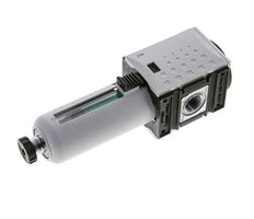 Microfilter 0.01micron G3/8'' 350l/min Semi-Auto Polycarbonaat Futura 1