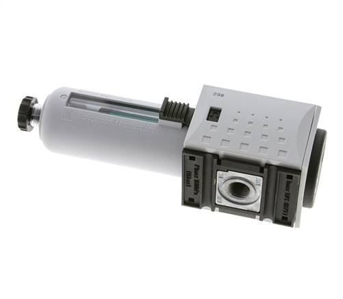 Microfilter 0.01micron G1/4'' 350l/min Auto Polycarbonaat Futura 1