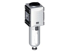 Microfilter 0.01micron G3/8'' 450l/min Semi-Auto Polycarbonaat Futura 2