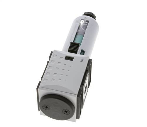 Microfilter 0.01micron G1/4'' 350l/min Auto Polycarbonaat Futura 1