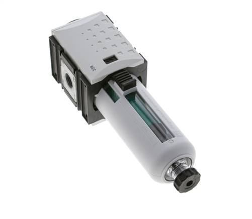 Microfilter 0.01micron G1/4'' 350l/min Auto Polycarbonaat Futura 1