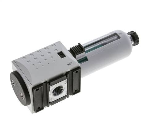 Microfilter 0.01micron G3/8'' 350l/min Semi-Auto Polycarbonaat Futura 1