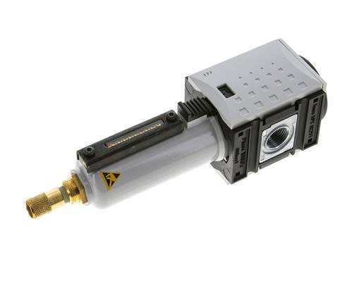 Microfilter 0.01micron G3/8'' 350l/min Auto Metal Futura 1
