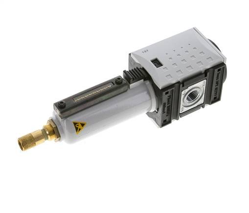 Microfilter 0.01micron G1/4'' 350l/min Auto Metal Futura 1