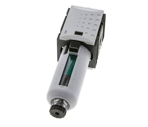 Microfilter 0.01micron G3/8'' 350l/min Semi-Auto Polycarbonaat Futura 1