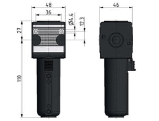 Geactiveerd Koolstoffilter G1/4'' 380l/min Semi-Auto Metalen Multifix 1