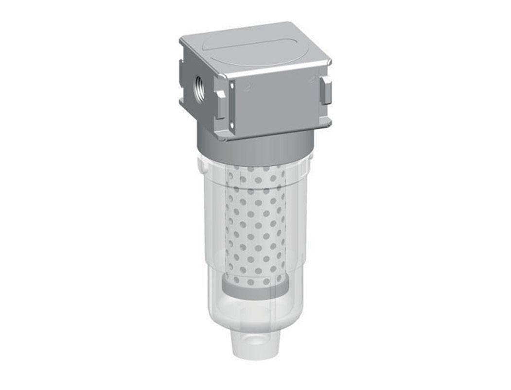 Geactiveerd Koolstoffilter G1/8'' 310l/min Semi-Auto Polycarbonaat Multifix 0