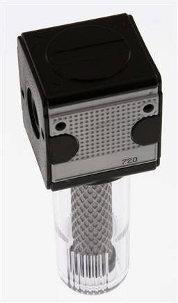 Geactiveerd Koolstoffilter G1/4'' 380l/min Semi-Auto Polycarbonaat Multifix 1