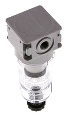 Voorfilter 0.3micron G1/8'' 130l/min Semi-Auto Polycarbonaat Multifix 0