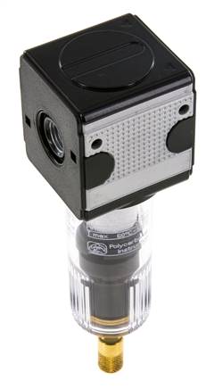 Voorfilter 0.3micron G1/4'' 160l/min Auto Polycarbonaat Multifix 1