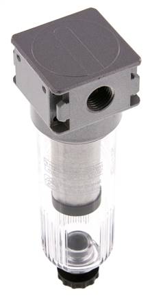 Voorfilter 0.3micron G1/4'' 160l/min Semi-Auto Polycarbonaat Multifix 0