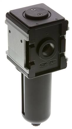 Voorfilter 0.3micron G3/4'' 2000l/min Semi-Auto Beschermende Kooi Polycarbonaat Multifix 4