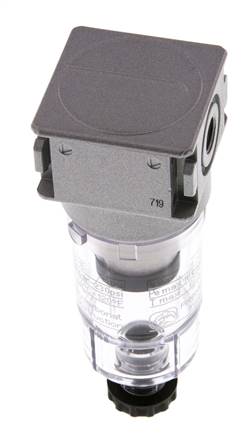 Voorfilter 0.3micron G1/8'' 130l/min Semi-Auto Polycarbonaat Multifix 0