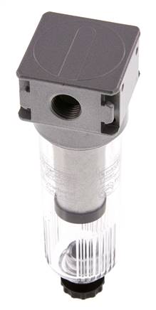 Voorfilter 0.3micron G1/4'' 160l/min Semi-Auto Polycarbonaat Multifix 0