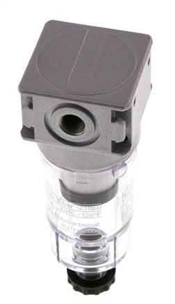 Voorfilter 0.3micron G1/8'' 130l/min Semi-Auto Polycarbonaat Multifix 0