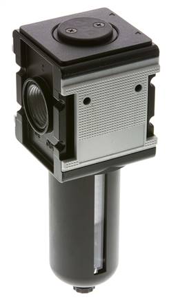 Voorfilter 0.3micron G1'' 2000l/min Semi-Auto Beschermende Kooi Polycarbonaat Multifix 4
