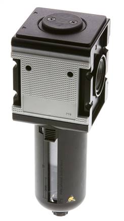 Voorfilter 0.3micron G1'' 2000l/min Semi-Auto Beschermende Kooi Polycarbonaat Multifix 4