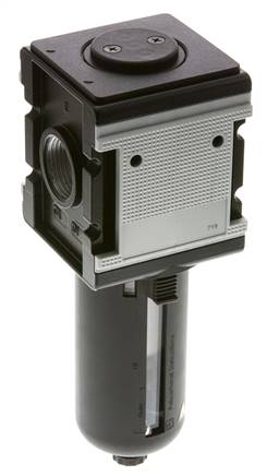 Voorfilter 0.3micron G1'' 2000l/min Semi-Auto Beschermende Kooi Polycarbonaat Multifix 4