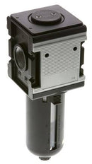 Voorfilter 0.3micron G1'' 2000l/min Semi-Auto Beschermende Kooi Polycarbonaat Multifix 4