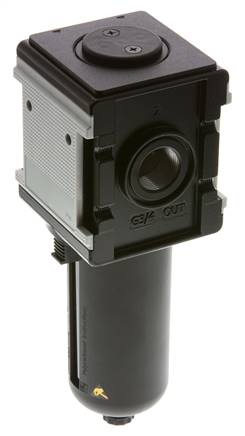 Voorfilter 0.3micron G3/4'' 2000l/min Semi-Auto Beschermende Kooi Polycarbonaat Multifix 4