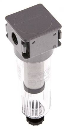 Voorfilter 0.3micron G1/4'' 160l/min Semi-Auto Polycarbonaat Multifix 0