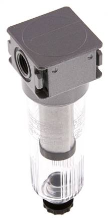 Voorfilter 0.3micron G1/4'' 160l/min Semi-Auto Polycarbonaat Multifix 0