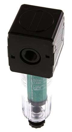 Microfilter 0.01micron G1/4'' 280l/min Semi-Auto Polycarbonaat Multifix 1