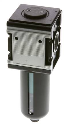 Microfilter 0.01micron G1'' 1500l/min Semi-Auto Beschermende Kooi Polycarbonaat Multifix 4