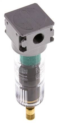 Microfilter 0.01micron G1/4'' 450l/min Auto Polycarbonaat Multifix 0