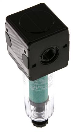 Microfilter 0.01micron G1/4'' 280l/min Semi-Auto Polycarbonaat Multifix 1