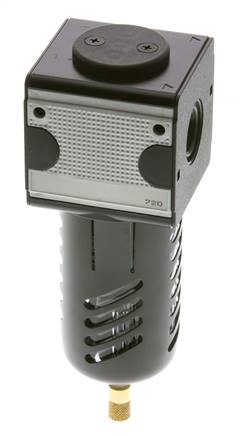 Microfilter 0.01micron G1/2'' 720l/min Auto Beschermende Kooi Polycarbonaat Multifix 2