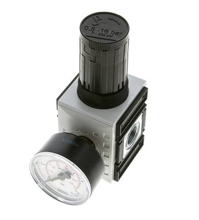 Precisiedrukregelaar voor spruitstukassemblage G1/4''&3/8'' 2500l/min 0.5-16.0bar/7-232psi PA Futura 1