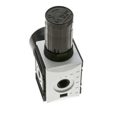 Precisiedrukregelaar voor spruitstukassemblage G1/4'' 2000l/min 0.5-16.0bar/7-232psi PA Futura 1