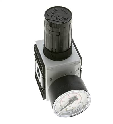 Nauwkeurige Drukregelaar voor Manifold Assemblage G1/4''&3/8'' 2500l/min 0.5-10.0bar/7-145psi PA Futura 1