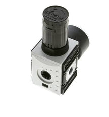 Precisiedrukregelaar voor spruitstukassemblage G1/4'' 2000l/min 0.5-10.0bar/7-145psi PA Futura 1