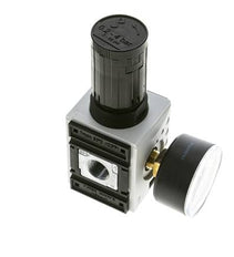 Precisiedrukregelaar voor spruitstukassemblage G1/4''&3/8'' 2500l/min 0.2-4.0bar/3-58psi PA Futura 1