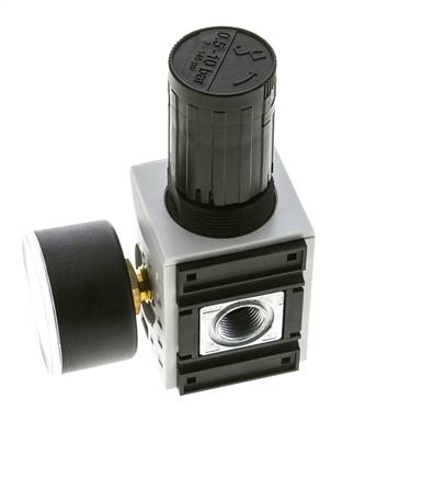 Nauwkeurige Drukregelaar voor Manifold Assemblage G1/4''&3/8'' 2500l/min 0.5-10.0bar/7-145psi PA Futura 1