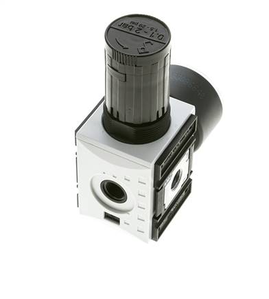 Precisiedrukregelaar voor spruitstukassemblage G1/4'' 2000l/min 0.1-2.0bar/1-29psi PA Futura 1