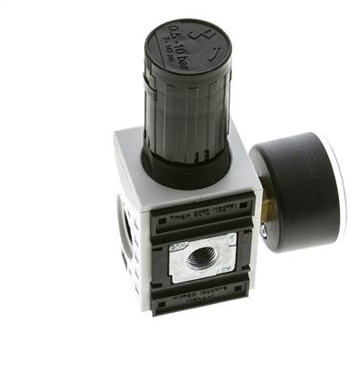 Precisiedrukregelaar voor spruitstukassemblage G1/4'' 2000l/min 0.5-10.0bar/7-145psi PA Futura 1
