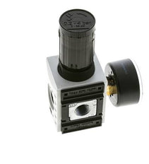 Precisiedrukregelaar voor spruitstukassemblage G1/4''&3/8'' 2500l/min 0.2-4.0bar/3-58psi PA Futura 1