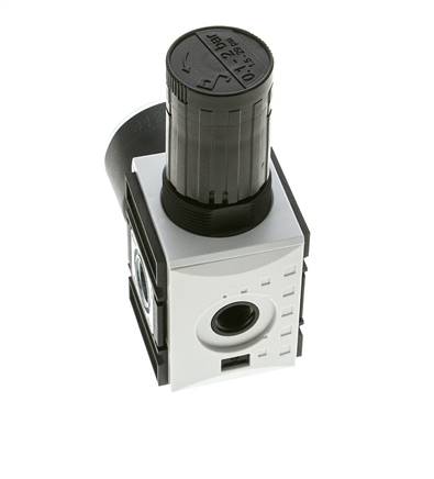 Nauwkeurige Drukregelaar voor Manifold Assemblage G1/4''&3/8'' 2500l/min 0.1-2.0bar/1-29psi PA Futura 1